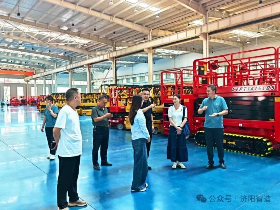 国家电梯质量检验检测中心赴济阳开展交流调研活动